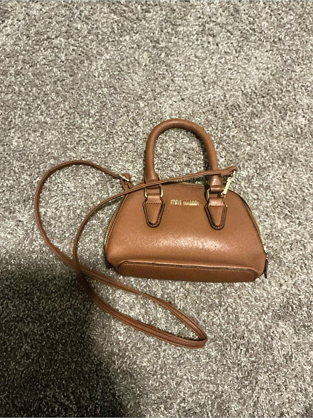 Steve Madden Brown Satchel Crossbody
